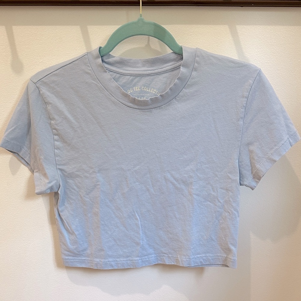 Aeropostale Vintage Fit Cropped Tee